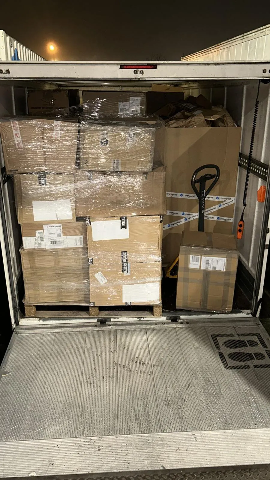 Transport palettes TransPARENT's - Livraison B2B gros volumes Lille Cambrai